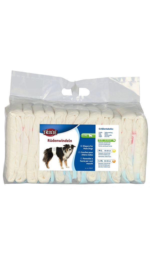 Trixie Diapers for Male Dogs Dog accessories Trixie