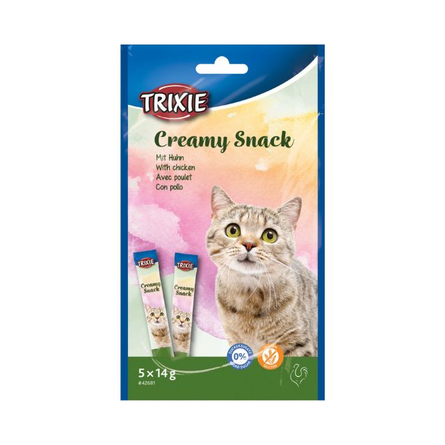 Trixie Creamy Snacks for cats 5 x 14g