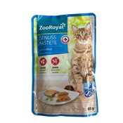 ZooRoyal Gourmet Menu Pâté with Plaice(Fish) 85g