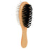Brush, double-sided, wood/nylon & wire bristles
