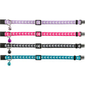Cat collar, paw motif, various
