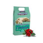 America cat Litter Quick Clumping 8kg 10L 8kg Rose