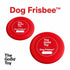DogFrisbee™ – Natural Rubber Travel Toy for Dogs