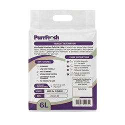 Purrfresh Tofu Flushable Cat Litter 6L - 2.5kg