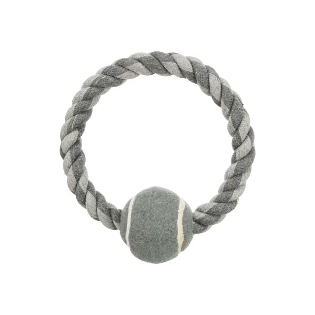 Trixie Ring Rope with Tenis Ball