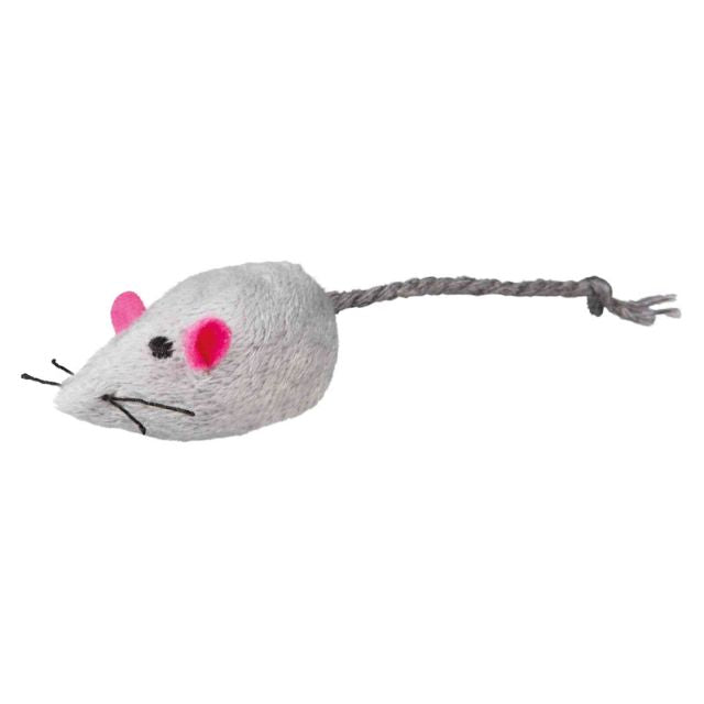 Mouse, plush, catnip, 5 cm