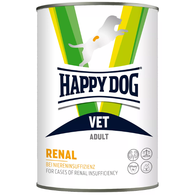 Happy Dog VET Diet Renal Wet- Veterinary special diet for renal insufficiency 400g