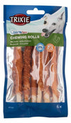 Denta Fun Chicken Chewing Rolls Dog Treats Trixie 