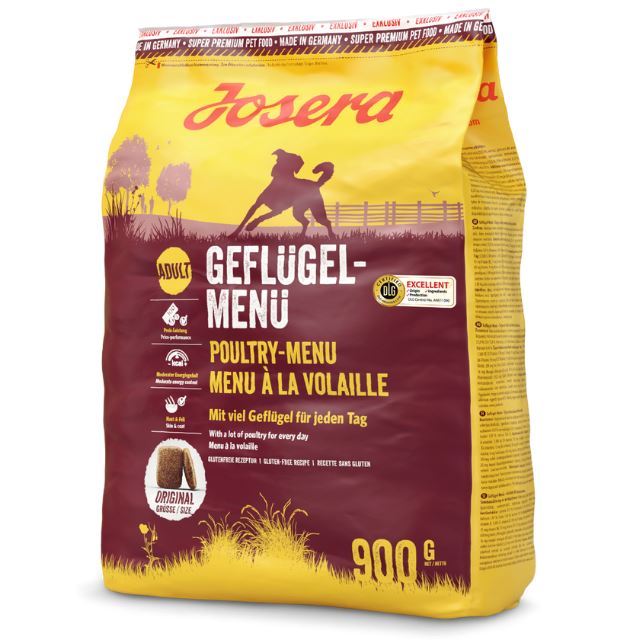 Josera Poultry Menu Dry Dog Food Josera 900g 