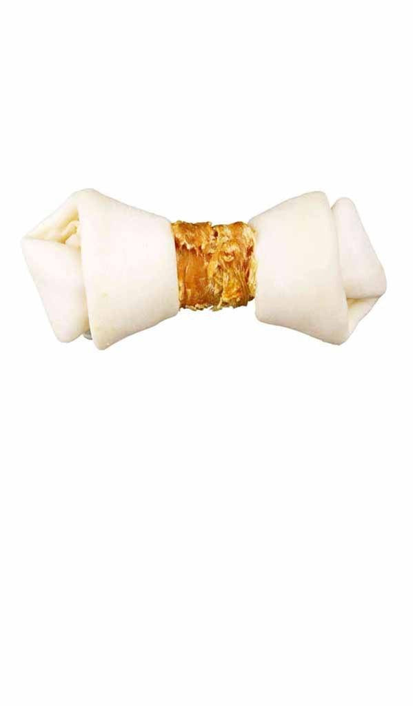 Trixie Denta Fun Knotted Chicken Chewing Bone Dog accessories Trixie 11 cm 