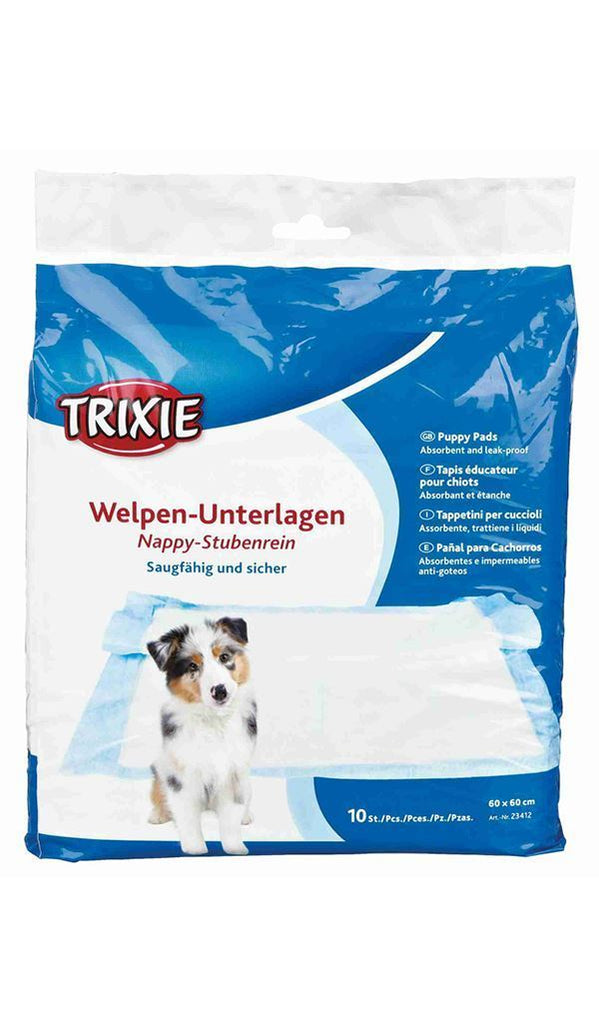 Trixie Nappy Hygine Pad Dog accessories Trixie 60 × 60 cm (10 Pcs) 