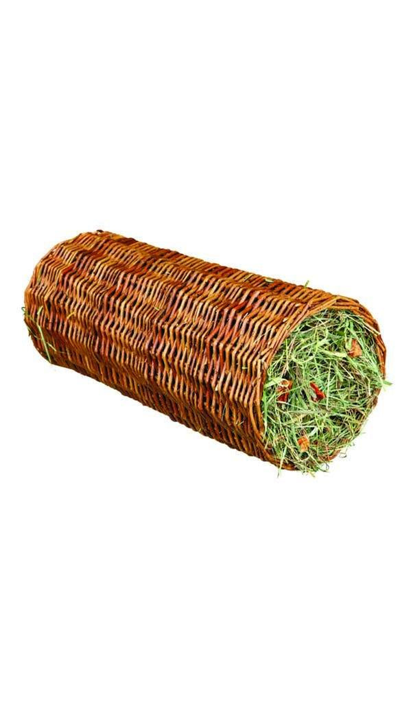 Wicker Tunnel with Hay Rabbit Trixie 
